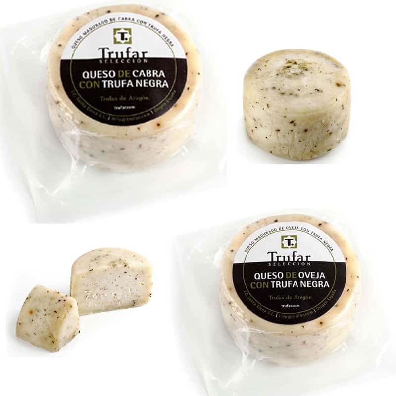 queso_cabra_y_queso_oveja_t queso de cabra con trufa negra + de oveja con trufa negra 4+4